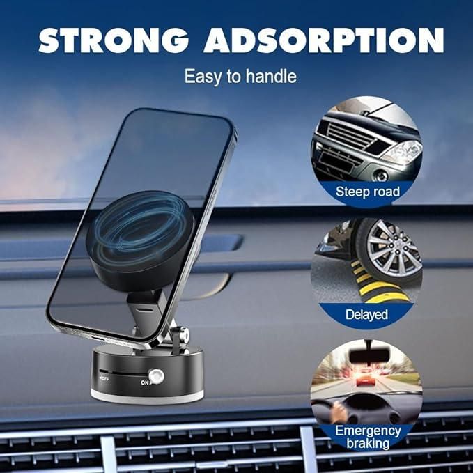 360° Vacuum Suction Phone Holder