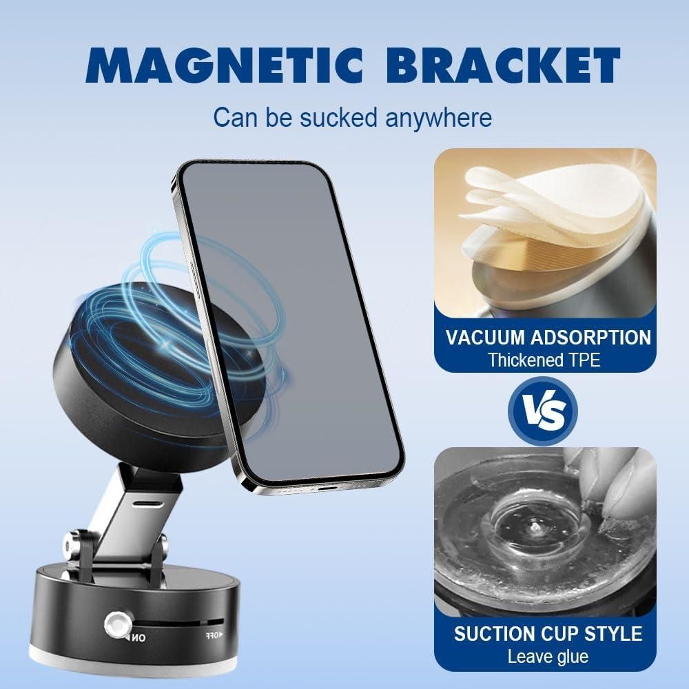 360° Vacuum Suction Phone Holder